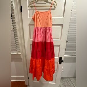 English Factory Coral Dress